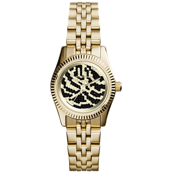 NEW MICHAEL KORS ZEBRA PATTERN DIAL 26MM MSRP $315