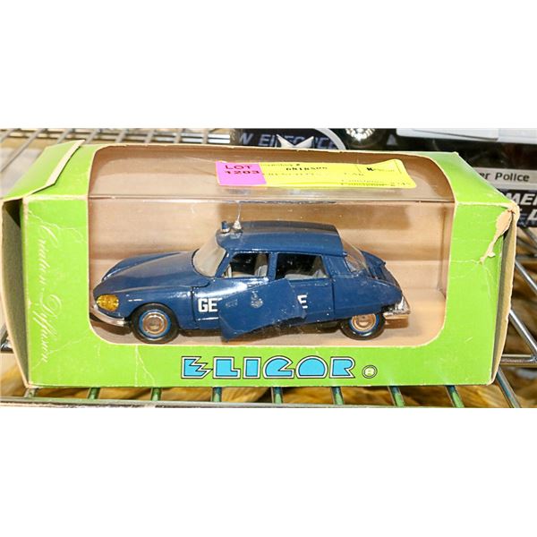 MODEL FRENCH POLICE CAR