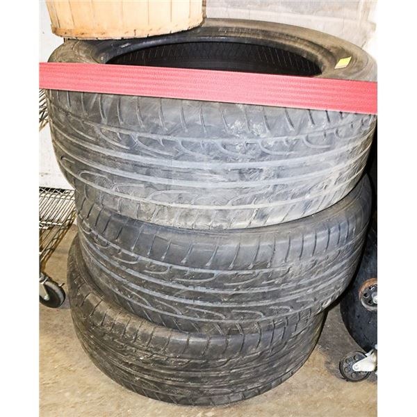 LOT OF 3 DUNLOP 275/50R20 TIRES