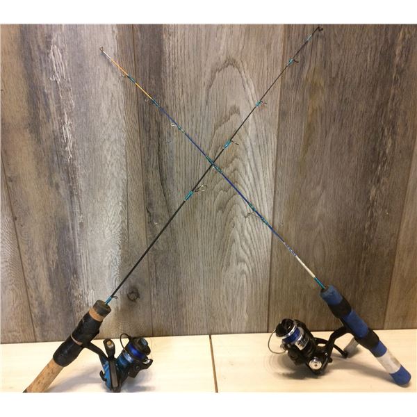 PAIR ICE FISHING RODS