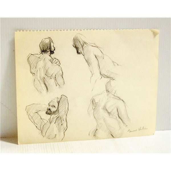 28 DRAWINGS BY THOMAS SHERLOCK HODGSON CANADIAN