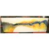 Image 1 : LARGE 20 X 60 ABSTRACT PAINTING SIGNED