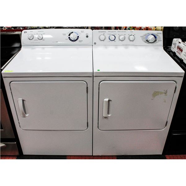 GENERAL ELECTRIC WASHER AND DRYER