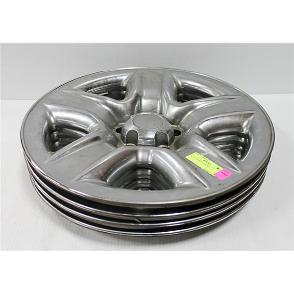 SET OF 18 INCH HUBCAPS