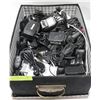 Image 1 : BOX FULL OF CHARGING CABLES AND ADAPTORS