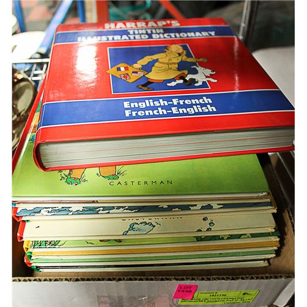 HARRAPS TIN TIN ILLUSTRATED DICTIONARY ENGLISH-