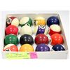 Image 1 : SET MINI POOL TABLE BALLS