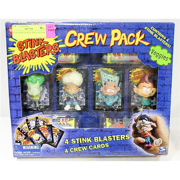 NEW CREW PACK STINK BLASTERS