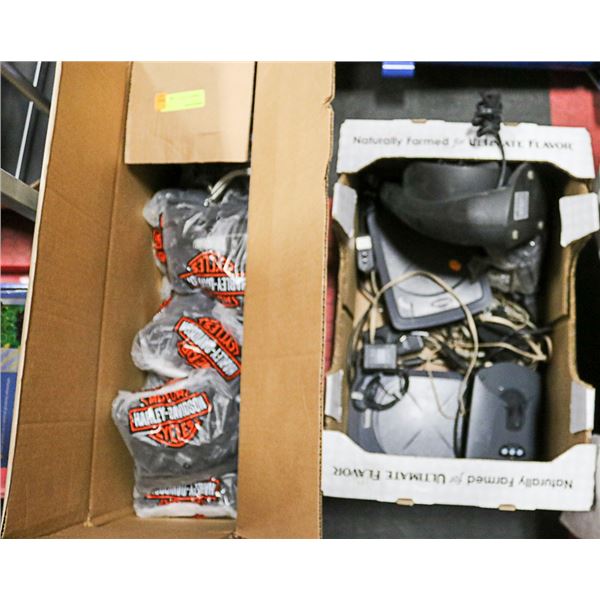 2 BOXES WITH SECURITY TAGS WITH TAG REMOVER