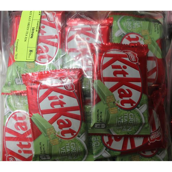 KIT KAT GREEN TEA X36
