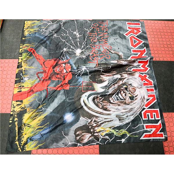 IRON MAIDEN EDDIE CONCERT FLAG