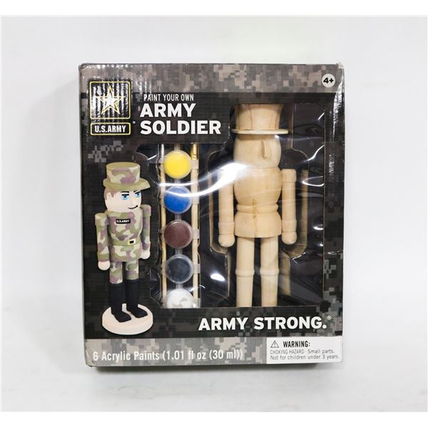 PAINT YOUR OWN ARMY SOLDIER