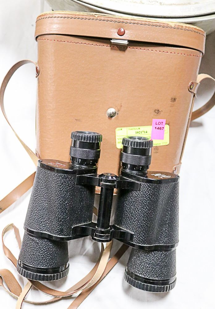 VINTAGE KURT MULLER BINOCULARS WITH CASE