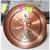 Image 1 : SOLID COPPER MALLARD DUCK PLATE