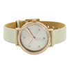 Image 4 : NEW DKNY 34MM CRYSTAL BEZEL LEATHER STRAP MSRP$219