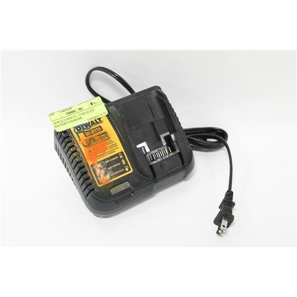 DEWALT DCB115  LITHIUM ION BATTERY CHARGER