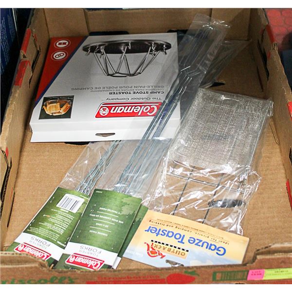 LOT OF COLEMAN CAMPING ITEMS & MORE