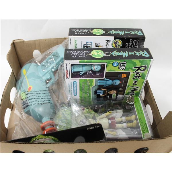 LOT OF RICK AND MORTY COLLELCTIBLES