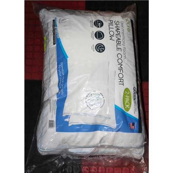 PURE GEL MEM. FOAM SHAPEABLE COMFORT PILLOWS