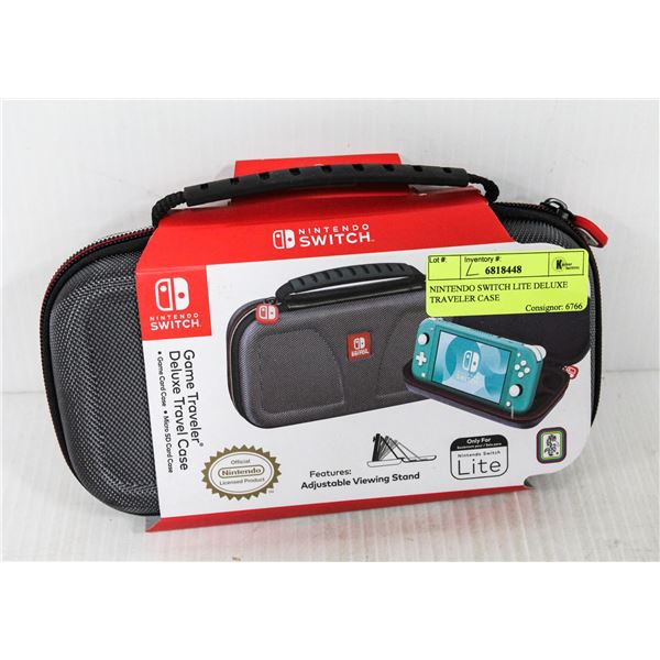 NINTENDO SWITCH LITE DELUXE TRAVELER CASE