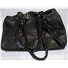 Image 1 : MICHAEL KORS BLACK SEQUIN LARGE PURSE