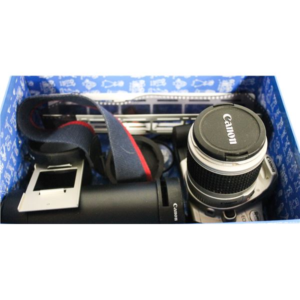 CANON REBEL 2000 CAMERA W/ ACCESSORIES