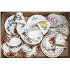 Image 1 : FLAT OF CUPS AND SAUCERS INCLUDES ROYAL ALBERT