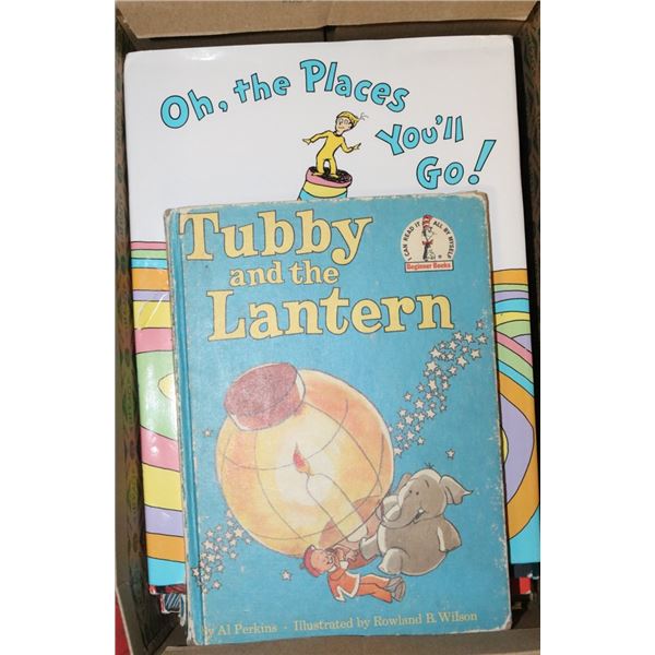 LOT OF VINTAGE (50) TO NOW ORIGINAL LARGE DR.SUESS