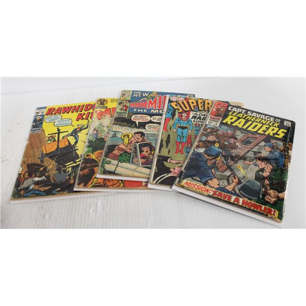 LOT OF SILVER AGE COMICS 12-15 CENT COVER PRICE