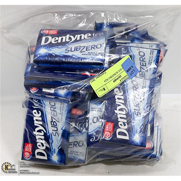 DENTYNE ICE SUBZERO X24