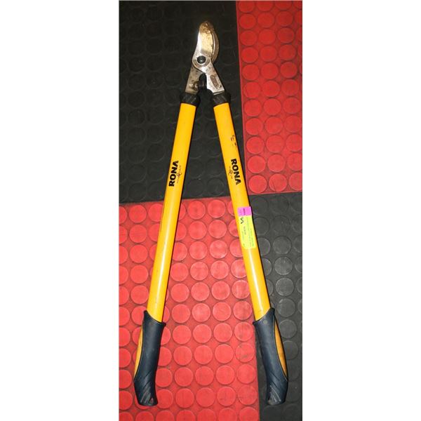 PAIR OF RONA LONG HANDLED TREE PRUNERS - 29 INCH