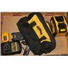 Image 1 : LARGE FLAT WITH DEWALT TOOL BAG, DEWALT 12V/20V