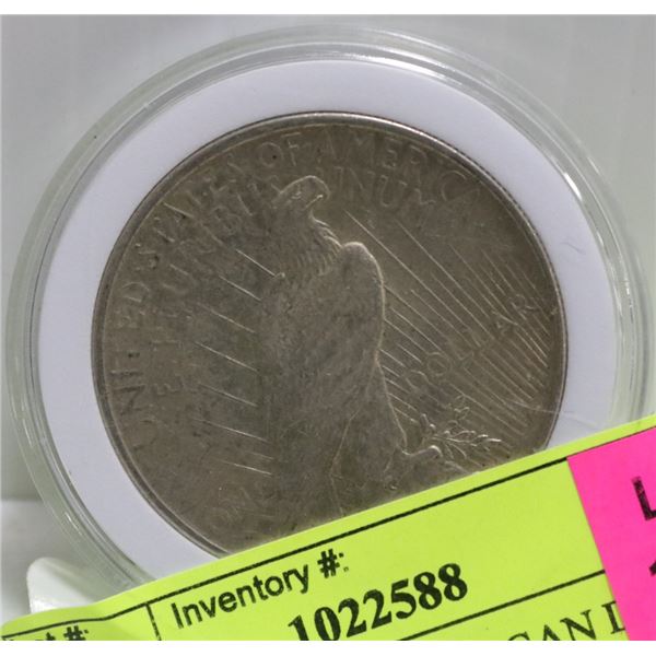1922 USA SILVER  PEACE DOLLAR