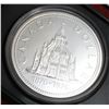 Image 1 : 1976 CANADIAN DOLLAR MINT LIBRARY OF PARLIAMENT IN
