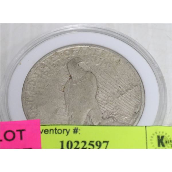 1922 USA SILVER  PEACE DOLLAR