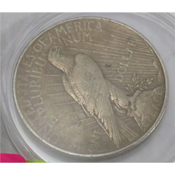 1922 USA SILVER PEACE DOLLAR
