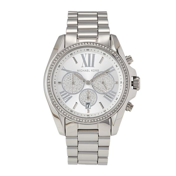 NEW MICHAEL KORS TRIPLE CHRONO PAVE MSRP $449