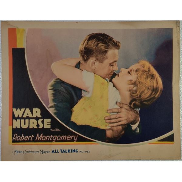 War Nurse Lobby Card (1930)