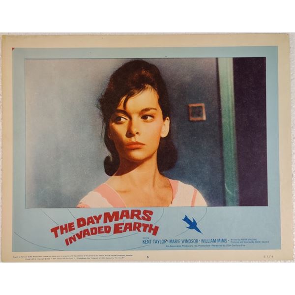 The Day Mars Invaded Earth Lobby Card (1963)