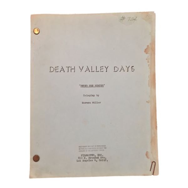 Death Valley Days Script (1964)