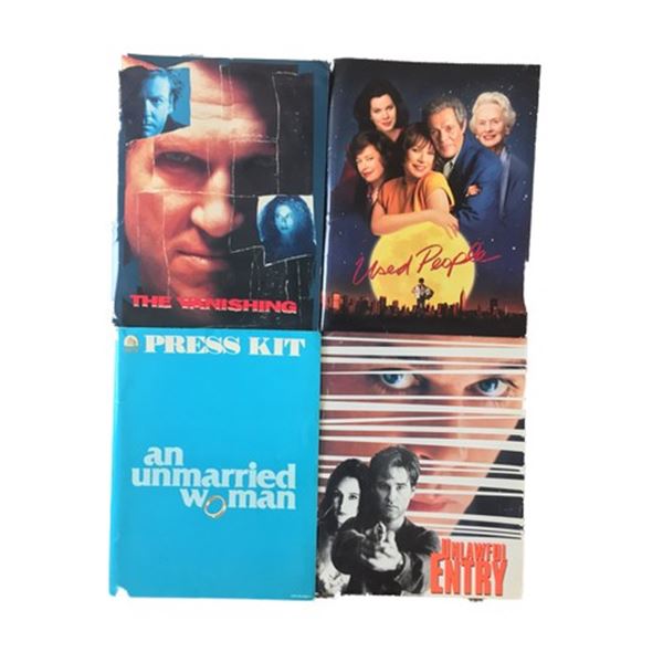 The Vanishing/Used People/Unlawful Entry Press Kits