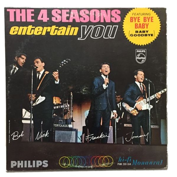 The 4 Seasons Entertain You (1965) Signed Album