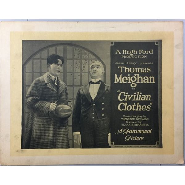 Civilian Clothes (1920) Lobby Card