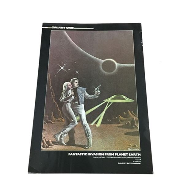 Fantastic Invasion From Planet Earth (1968) Window Card