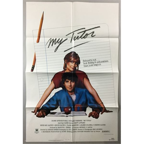 My Tutor (1983) Movie Poster
