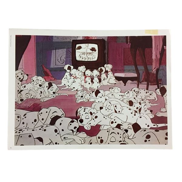 One Hundred and One Dalmatians (1961) Vintage Litho Photo