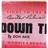 Image 7 : Don Raye Signed Sheet Music