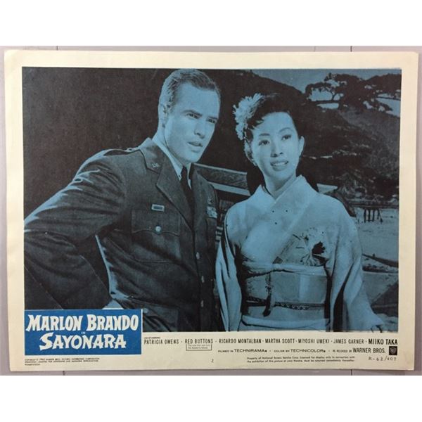 Sayonara (1962) Lobby Card