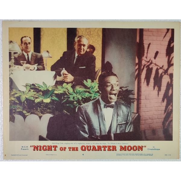 Night of the Quarter Moon Lobby Card (1959)