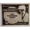 Image 1 : The Virtuous Thief Lobby Card (1919)